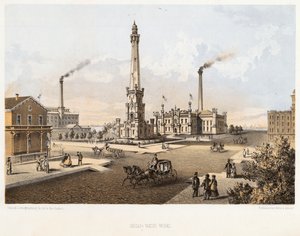 Chicago Su İşleri, 1867 by Louis Kurtz